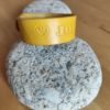 Bracelet cuir JOIE jaune, motif coeur, longueur 18 cm – Image 3