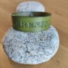 Bracelet cuir SERENITE vert, motif étoile, longueur 21 cm – Image 2