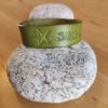 Bracelet cuir SERENITE vert, motif étoile, longueur 21 cm – Image 3