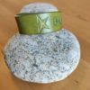 Bracelet cuir PAIX vert, motif étoile, longueur 18 cm – Image 3