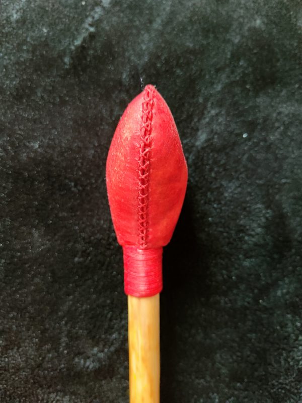 Coeur, Peau de Cheval, Surreau, teinture rouge foncé – Image 4