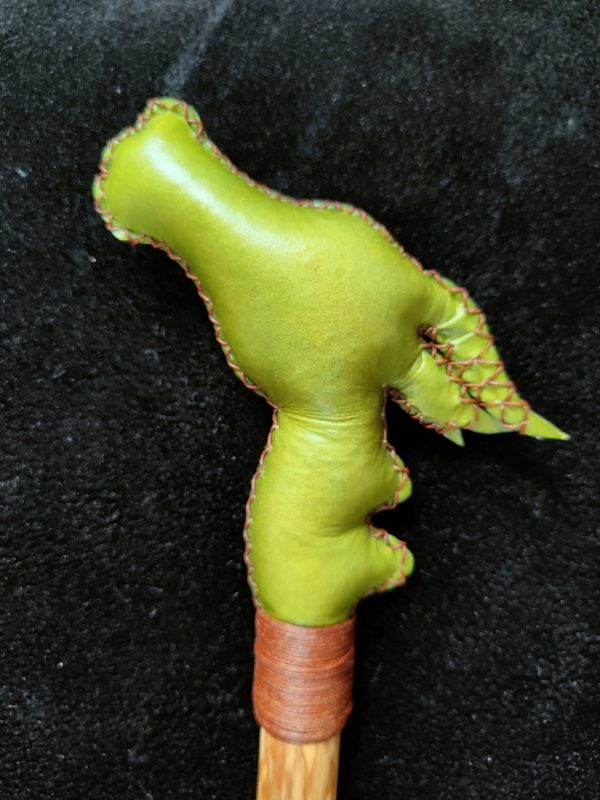 Dragon, Peau de Cheval, Surreau, teinture verte – Image 2